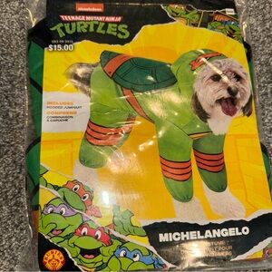 Teenage Mutant Ninja Turtles Dog Costume Michelangelo